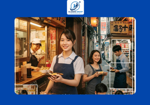 HÉ LỘ NHỮNG CÔNG VIỆC LÀM THÊM CHO DU HỌC SINH NHẬT BẢN